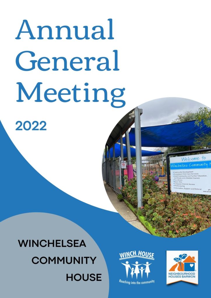 2022 AGM Annual Report cover